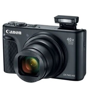 Canon SX740 HS Black Digital Camera
